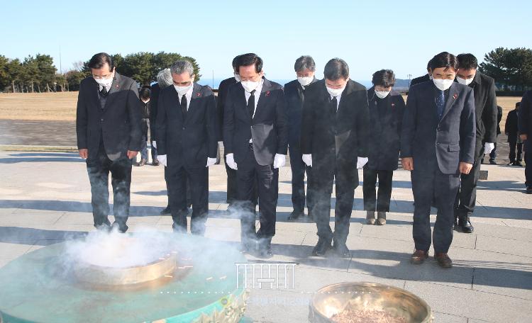 2022년 임인년 신년 참배 제주4.3평화공원