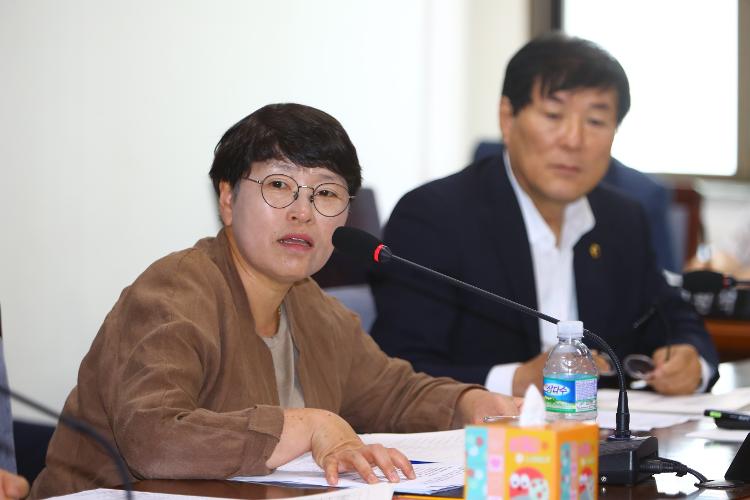 교육위원회 제주도교육청 조직개편 용역관련 현안보고회