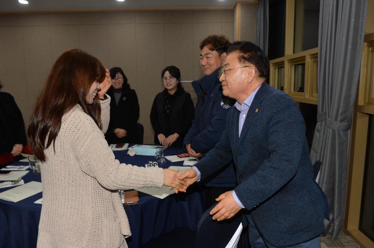 김태석 의장 학원총연합회 정기대의원 총회 및 학원가족 송년의 밤 참석