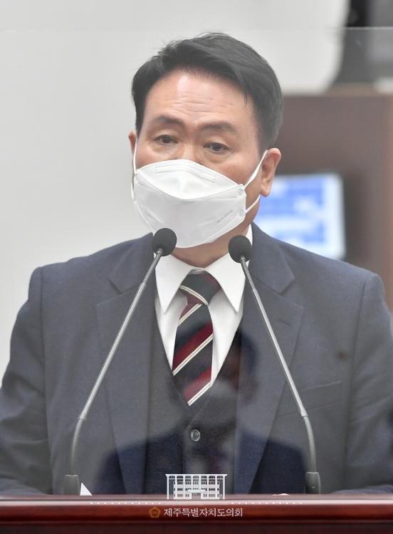 제400회 제2차 정례회 제5차 본회의 김희현 의원 도정질문- 본회의장