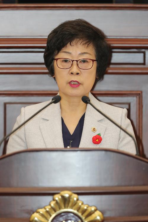 제371회 제주특별자치도의회 임시회 도정질문 고태순 의원