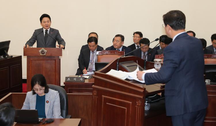 제371회 제주특별자치도의회 임시회 도정질문 원희룡 제주지사 답변