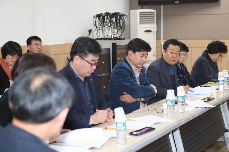 제주특별자치도 대규모 개발사업장에 대한 행정사무조사특별위원회 간담회