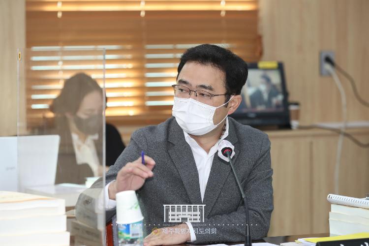 제400회 제주도의회 제2차 정례회 예산결산특위 제2차 회의