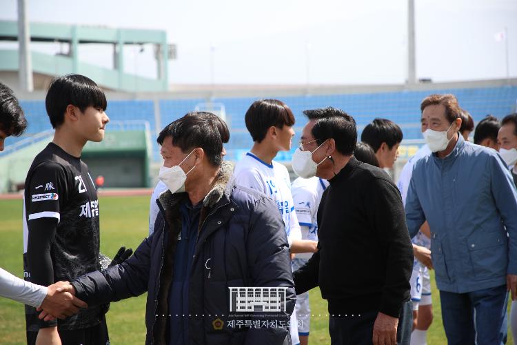 2022년 백호기 전도청소년축구대회 고등부 결승