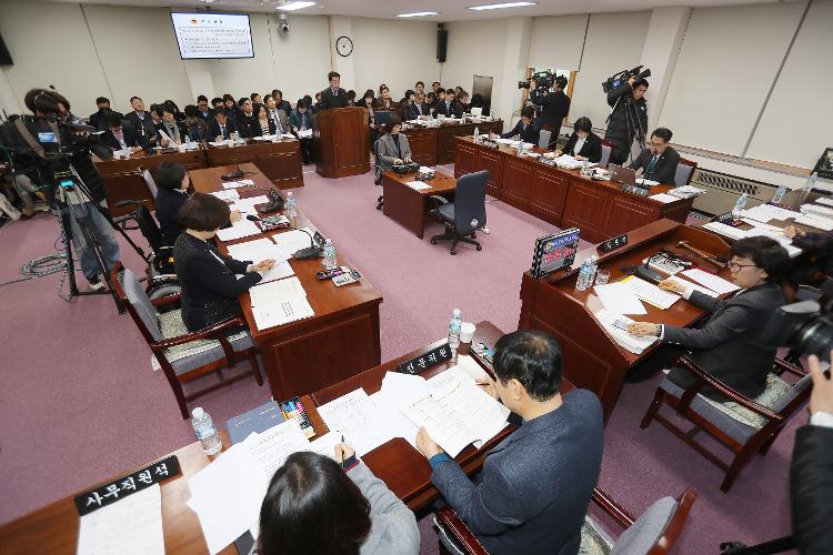 제369회 제주특별자치도의회 임시회 보건복지안전위원회 회의 전경