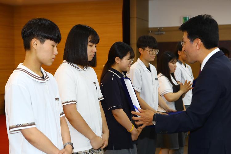 제6회 고교 모의의회 경연대회 시상식 단체부문