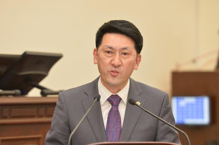  제371회 임시회 제3차 본회의 김황국 의원 도정질문- 본회의장