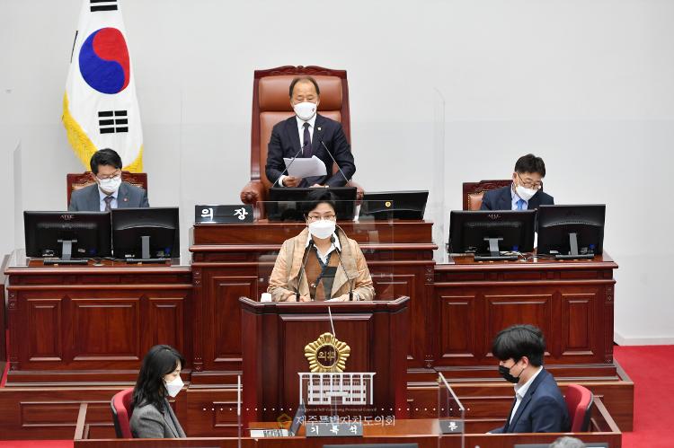 제400회 제2차 정례회 제6차 본회의 교육행정질문 오영희 의원- 본회의장