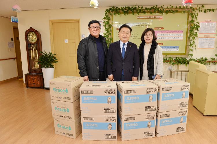  설맞이 사회복지시설 위문 방문- 태고원