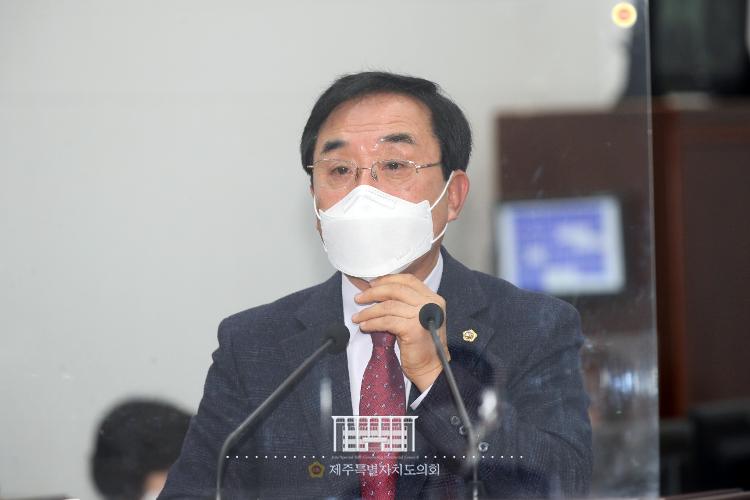 제400회 제주도의회 제2차 정례회 도정질문 양병우 의원