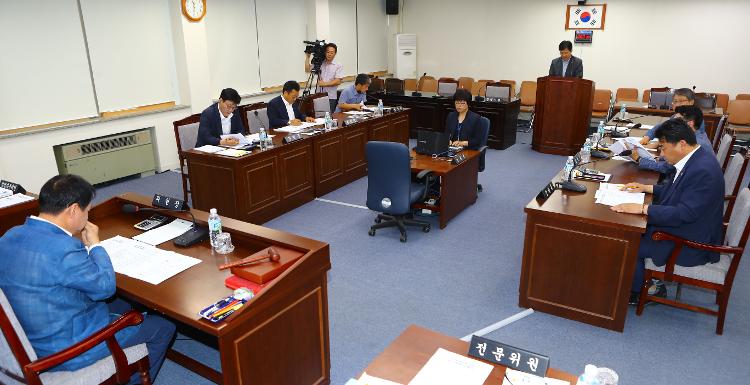 제363회 임시회 폐회중 행정시장인사청문위 제1차 회의