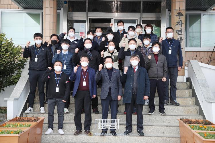 좌남수 제주특별자치도의회 의장 추자도 민생현장 탐방