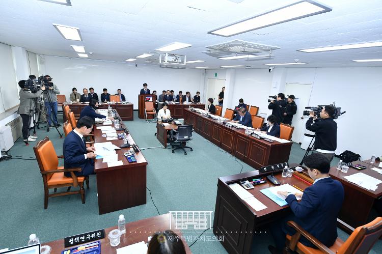 제414회 제주특별자치도의회 임시회 폐회중 4.3특별위원회 제5차 회의
