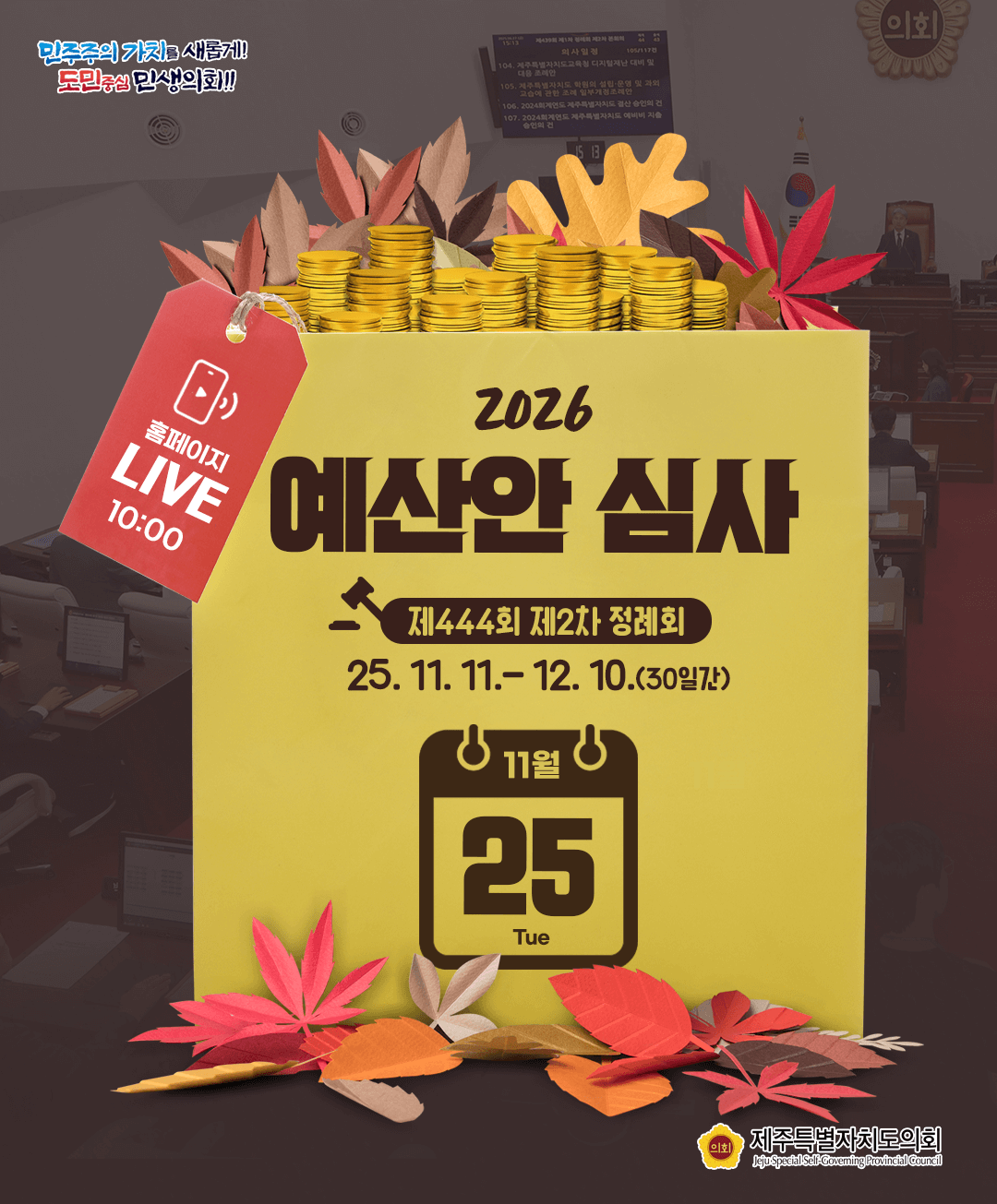 11월 25일(화) 의사 일정