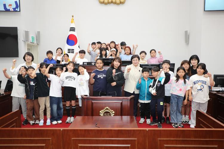 제170회 청소년의회 의정체험(화북초등학교)