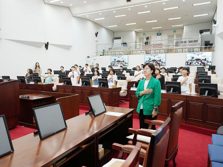 제185회 청소년의회 의정체험(귀덕초등학교 및 납읍초등학교)